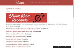 Digital Music Resources