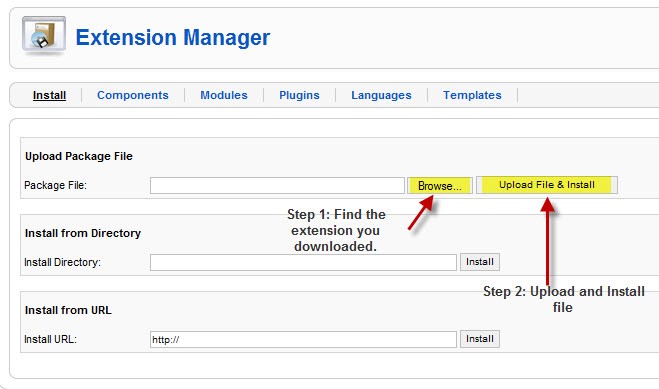 Joomla extensiion