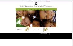K 12 Resources for Music Educators