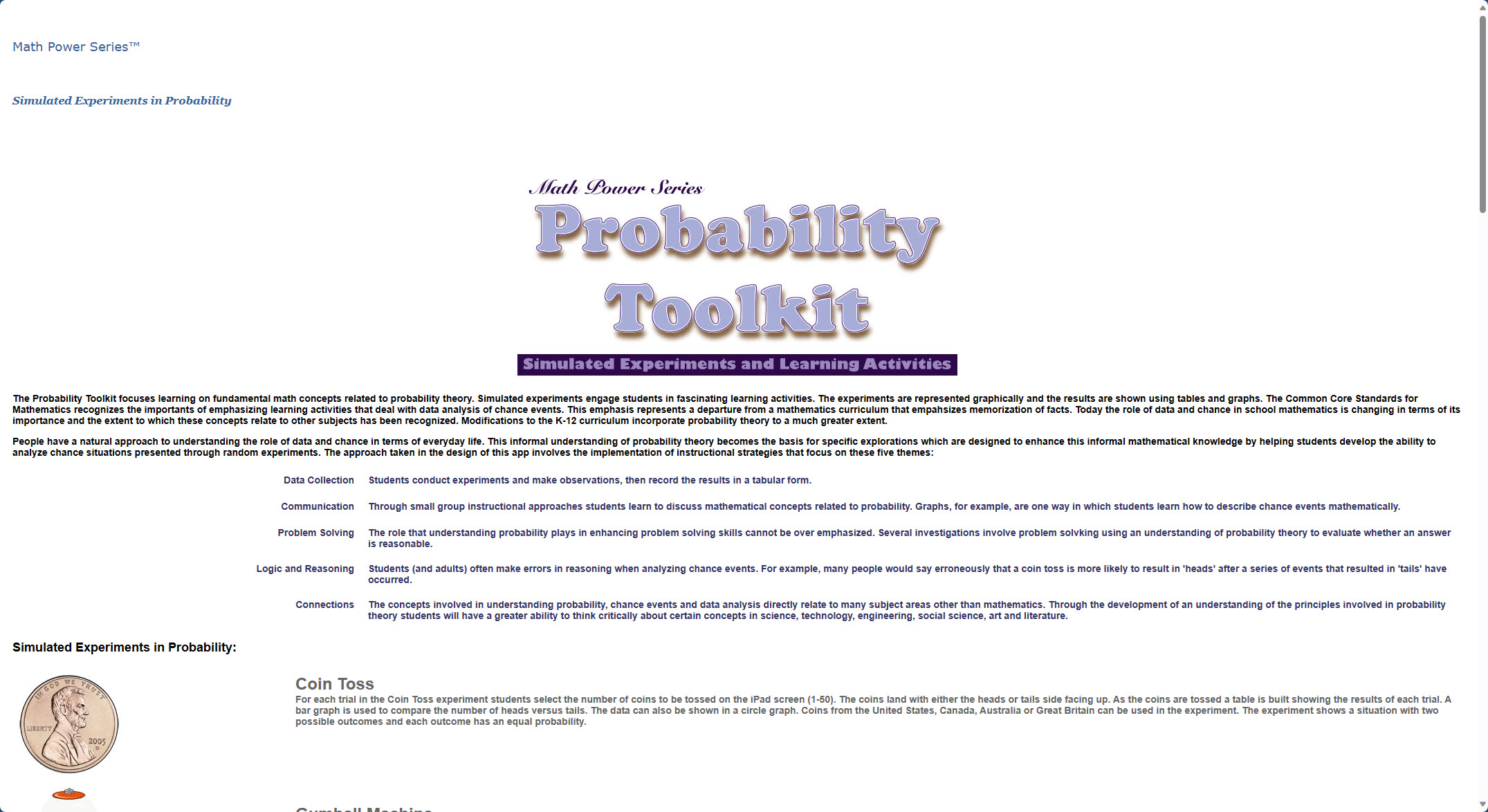 probalbility toolkit