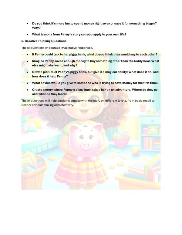 Peggy and the Piggy Bank Adventure Deluxe Package - Image 3