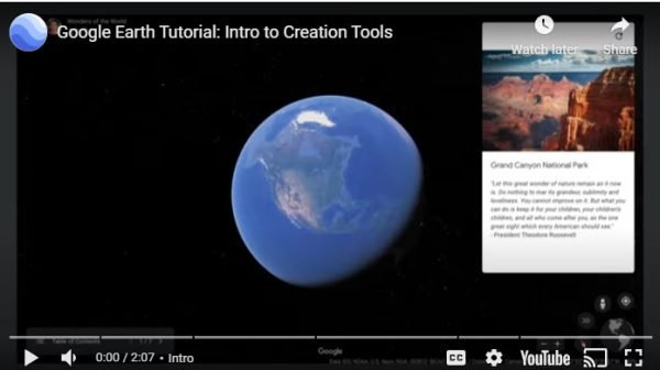 Learn to use Google Earth Pro and Google My Maps to Tell a Story - Image 5