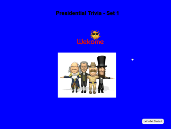 Presidential Trivia - Set 1 - Multiple Choice